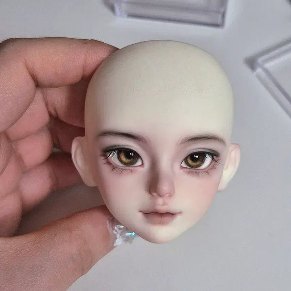 [BUNJANG] MSD Mia White Makeup Head Ball-Jointed Doll / 구관 msd 미아백 헤드 구체관절인형
