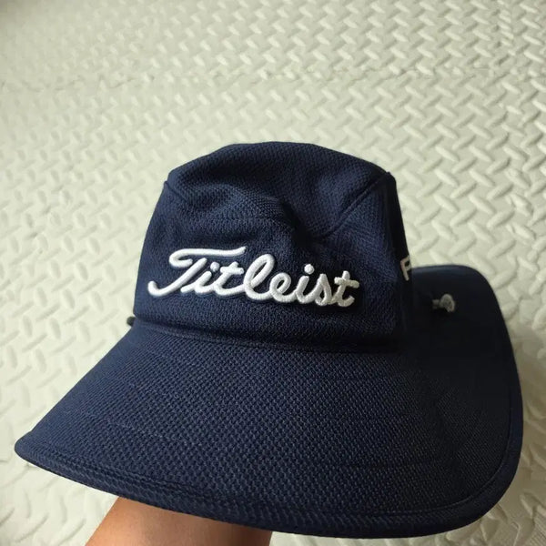 [BUNJANG] Titleist Golf Bucket Hat (Navy & Grey) / 타이틀리스트 골프 버킷햇 남색 회색 2개