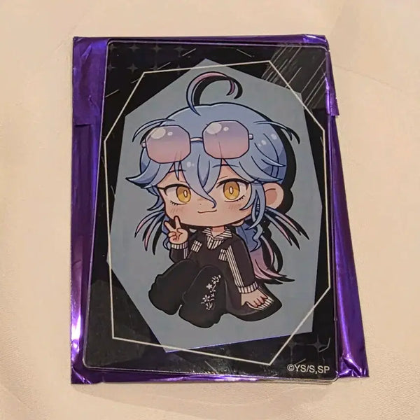 [BUNJANG] Sakamoto Days Akira Akao SD Acrylic Card / 사카모토 데이즈 스마일 베이스 카페 콜라보 아카오 아키라 SD 아크릴 카드