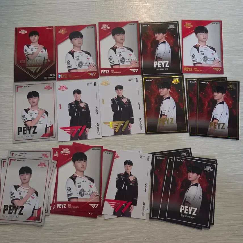 [BUNJANG] T1 Homeground Bolt Phase Bundle Set Photocard / 일괄 T1 홈그라운드 볼트 포토카드 챔피온스 포함 페이즈