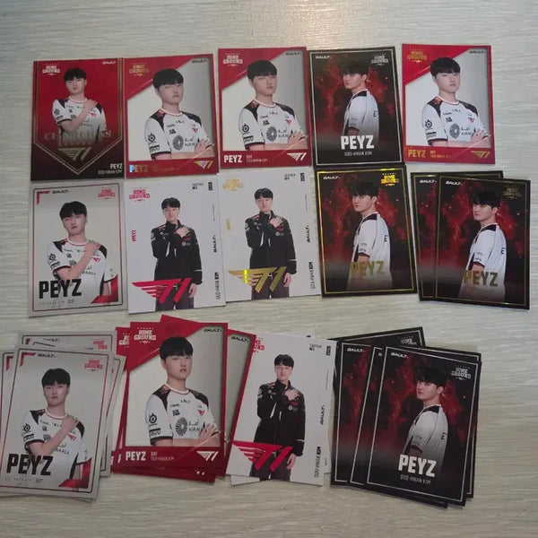 [BUNJANG] T1 Homeground Bolt Phase Bundle Set Photocard / 일괄 T1 홈그라운드 볼트 포토카드 챔피온스 포함 페이즈