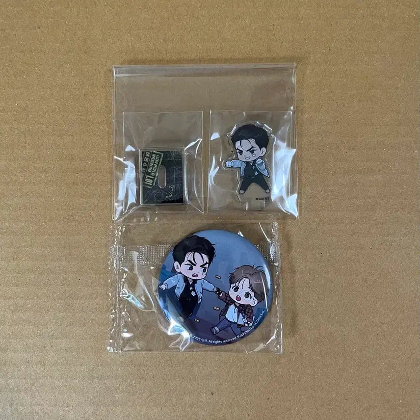 [BUNJANG] Jaime Shop Rebom Jinx Mini Acrylic & Can Badge Bundle Set / 재이미샵 레봄 징크스 캔뱃지 미니아크릴