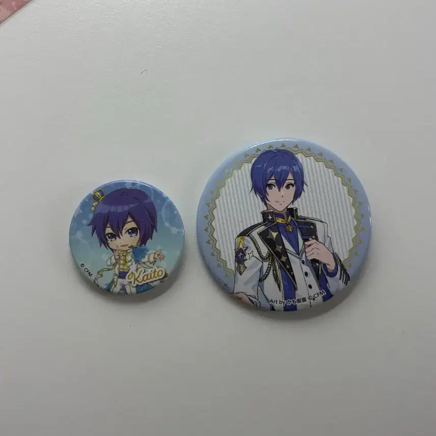 [BUNJANG] Kaito Vocaloid Badge Kuji / 카이토 보컬로이트 뱃지 쿠지