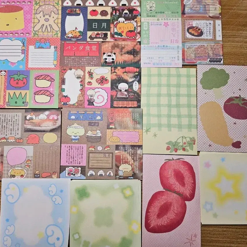 [BUNJANG] 50 Sheets Cut-to-Use Memo Pad Paper - Original Cost / 다꾸 떡메,잘라쓰는 모조지 50장 나눔 원가훨씬 이하