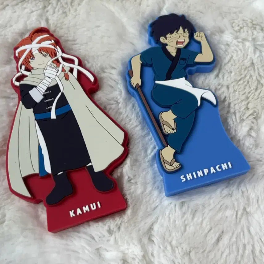 [BUNJANG] Gintama Shinpachi Kamui Rubber Stand / 은혼 신파치 카무이 고무 스탠드