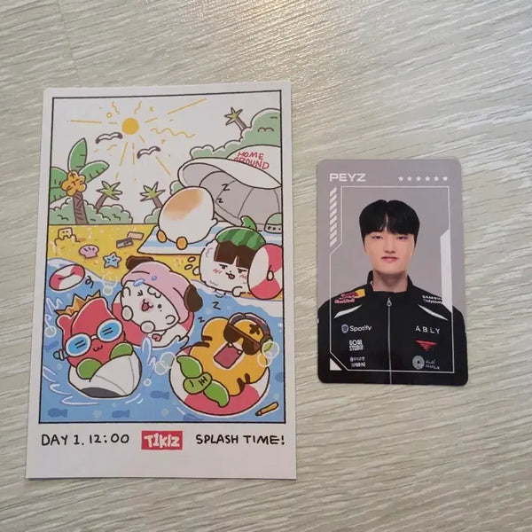 [BUNJANG] T1 Homeground Day 1 Postcard Membership Phase Photocard / t1 티원 홈그라운드 1일차 엽서 맴버십 페이즈 포카 팝니다