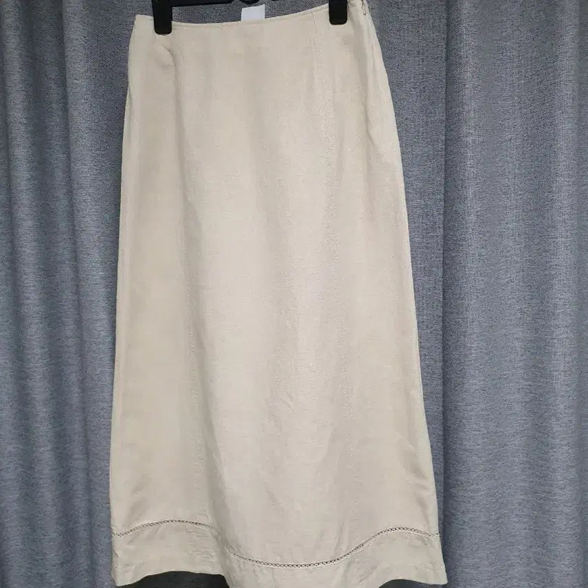 [BUNJANG] Laura Ashley Ethnic Beige Long Skirt (Size S-M) / laura ashley 로라애슐리 에스닉 베이지 롱스커트11 s~m