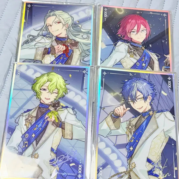 [BUNJANG] Ensemble Stars! Eden Nagisa Ibara Hiyori Jun Shikishi Bundle Set / 앙스타 에덴 나기사 이바라 히요리 쥰 색지 일괄