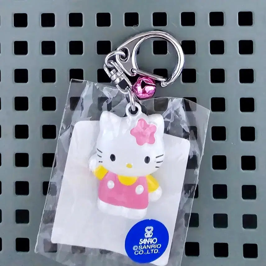 [BUNJANG] Retro Hello Kitty Keychain Strap / 고전 키티 키링, 레트로 키티 키링, 카오하나 키티 스트랩