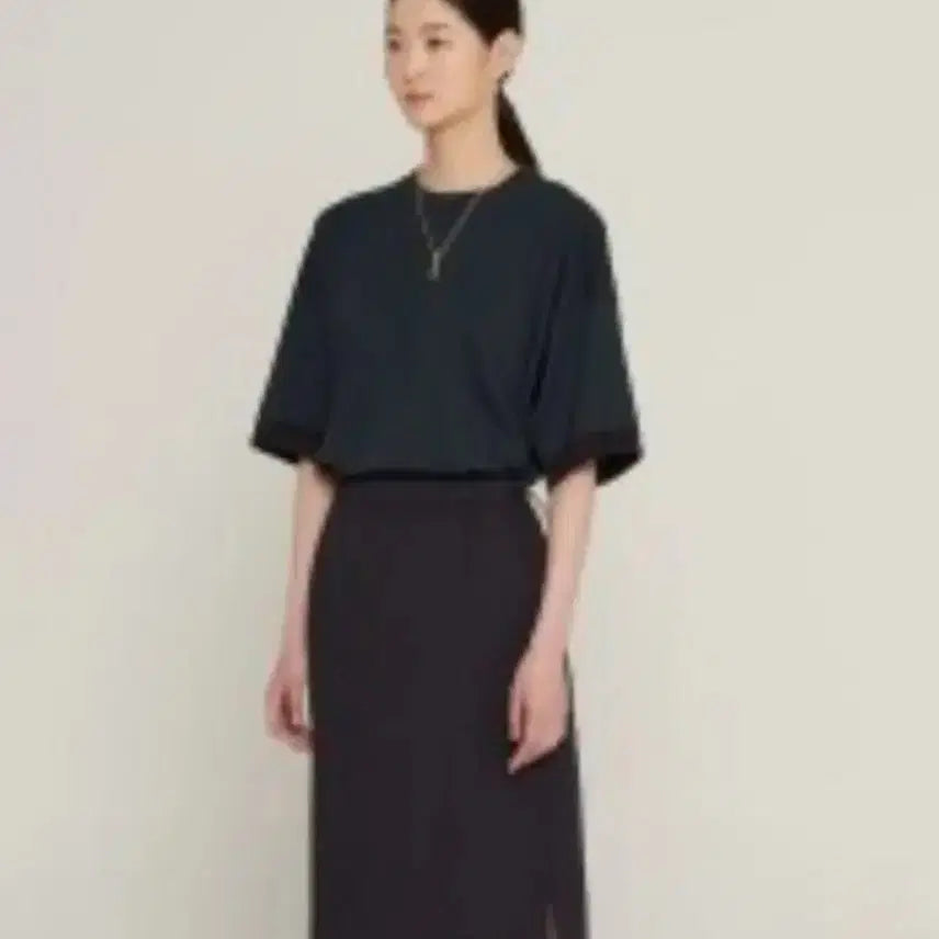 [BUNJANG] KUHO Navy Side Slit Dress / 구호원피스