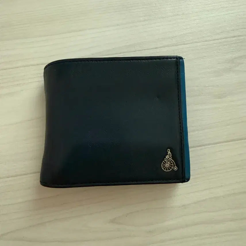 [BUNJANG] Beanpole Men's Bi-fold Wallet Navy/Blue / 빈폴 남성 반지갑 네이비/블루