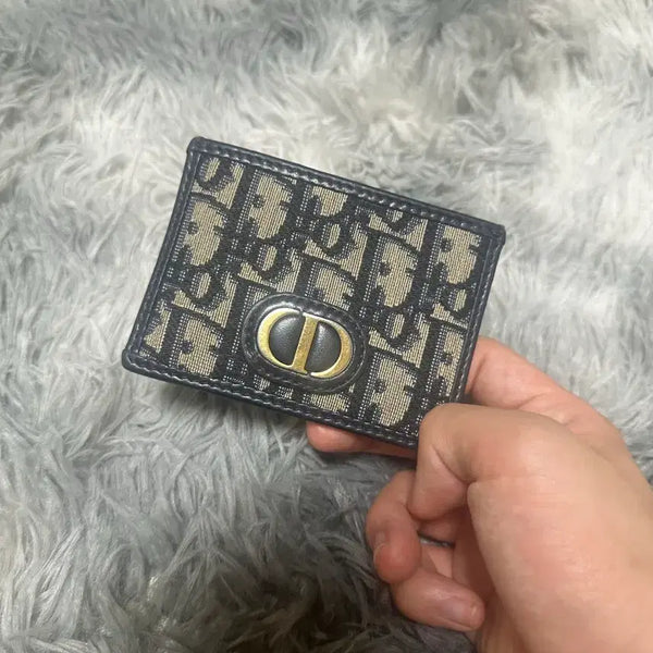 [BUNJANG] Dior Montaigne Card Holder Beige / (정품)디올몽테인카드지갑