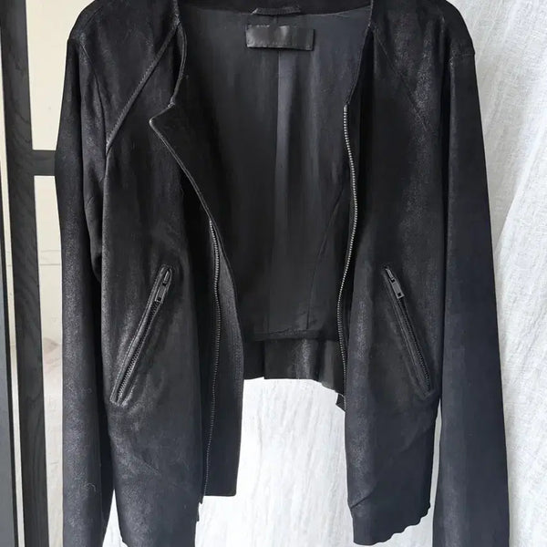 [BUNJANG] Haider Ackermann 2010 SS Suede Leather Jacket / 하이더 아커만 10SS 스웨이드 레더 재킷
