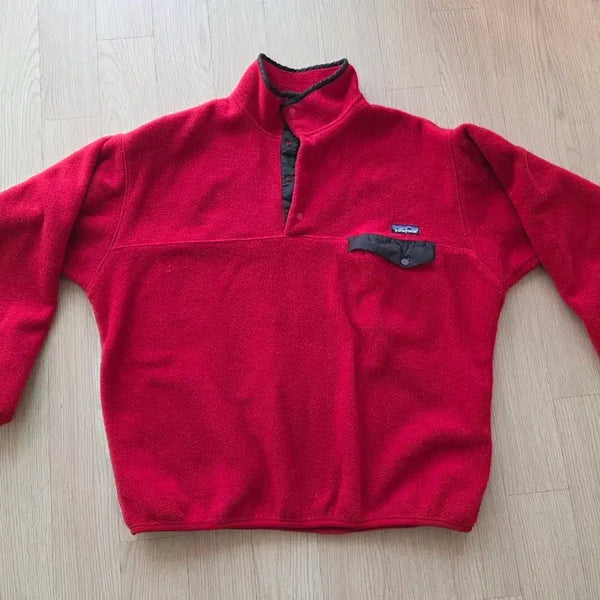 [BUNJANG] Patagonia Synchilla Deep Red XL / 파타고니아 신칠라 딥 레드 XL 105-110