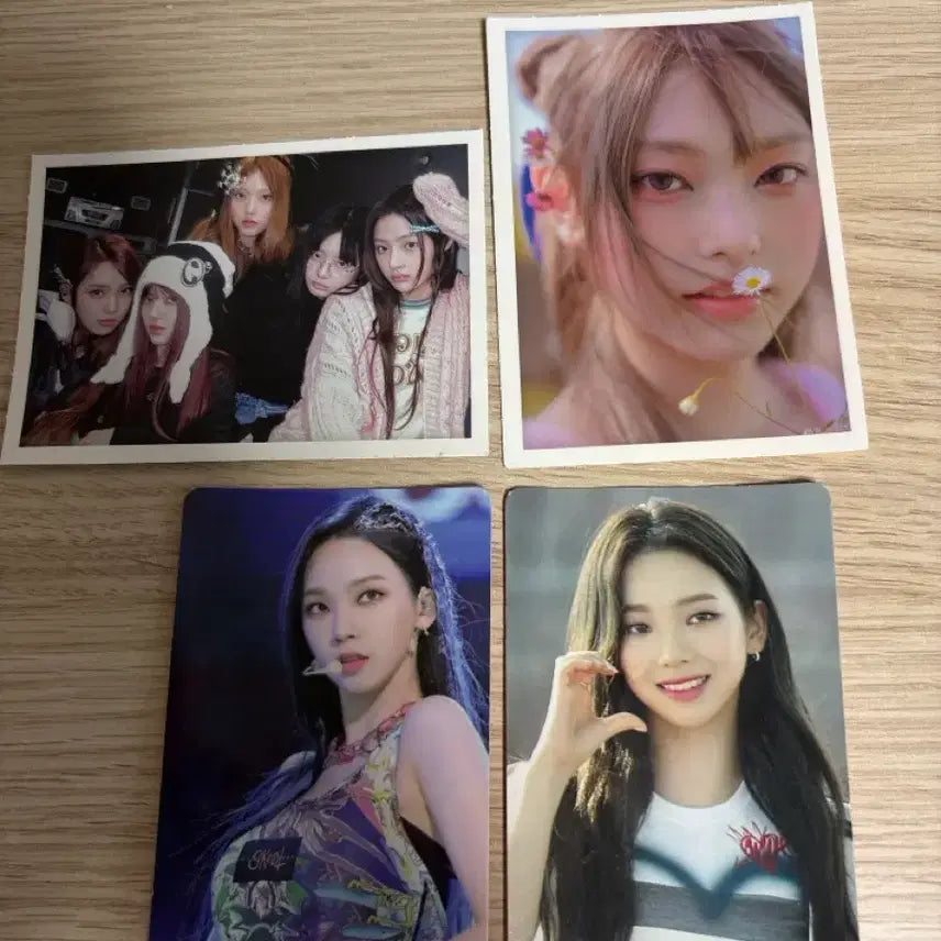 [BUNJANG] Aespa Karina, NewJeans Haerin Photocard / 에스파 카리나,뉴진스 (강해린) 카드