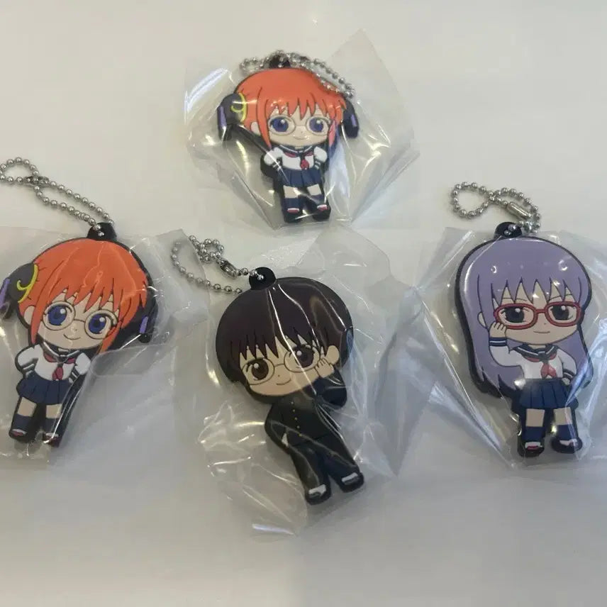[BUNJANG] Gintama Gacha Keychain Mascot / 은혼 가챠 키링 마스코트
