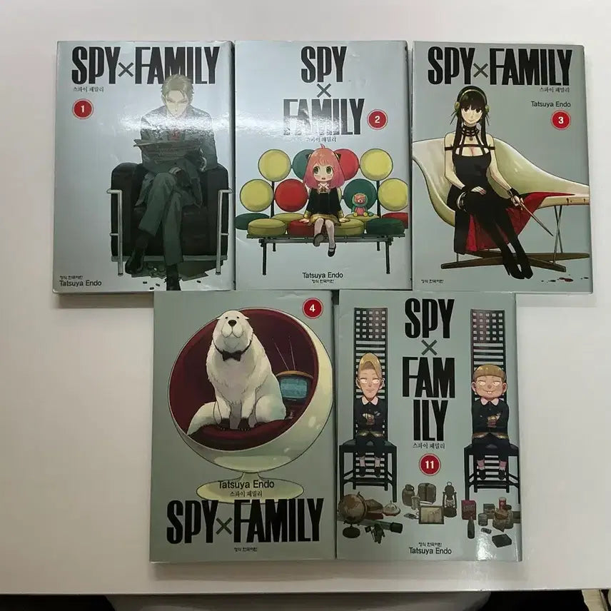 [BUNJANG] Spy x Family Volume 1-4 / 스파이 패밀리 1-4권(11권서비스)