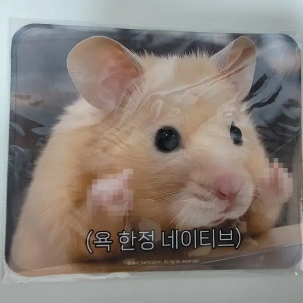 [BUNJANG] Kim Hamzzi Popup Store Mousepad / 김햄찌 팝업스토어 마우스패드 굿즈