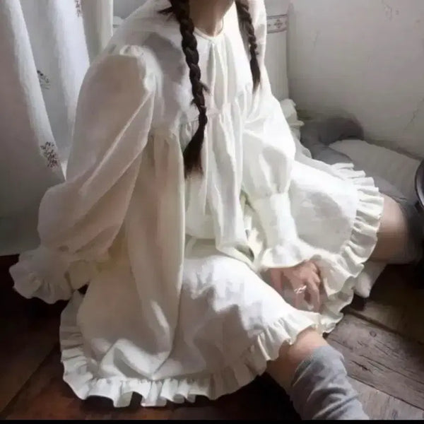 [BUNJANG] Fleta 36 White Mini Dress S / 플레따 36 화이트 원피스 s 사이즈