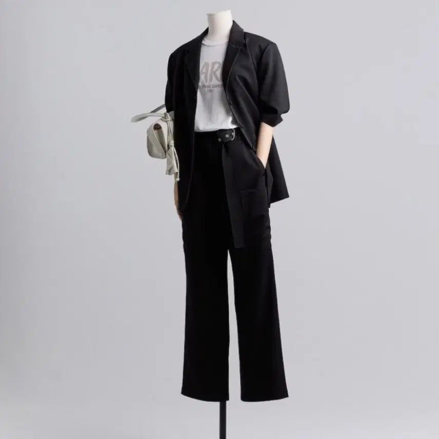 [BUNJANG] Time Back Slit Jacket / 타임 백슬릿 자켓