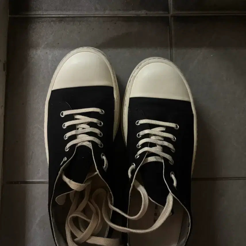 [BUNJANG] Rick Owens Double Bumper Low Sneakers 43 / 릭오웬스 더블범퍼 로우 스니커즈 43