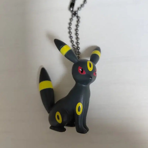 [BUNJANG] Pokemon Glow-in-the-Dark Gacha Blacky Eevees Keychain Figure / 포켓몬 야광가챠 블래키 이브이즈 키링 피규어 포켓몬스터