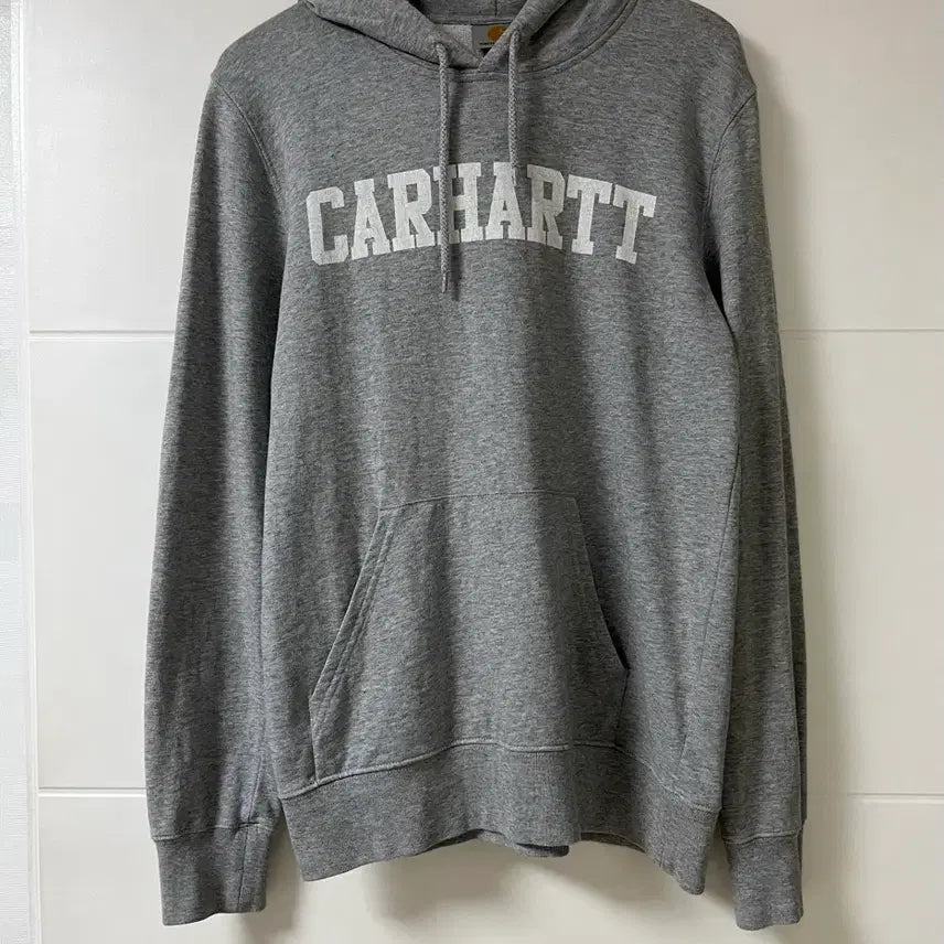 [BUNJANG] Carhartt Hooded Sweatshirt Grey / 칼하트 후드티