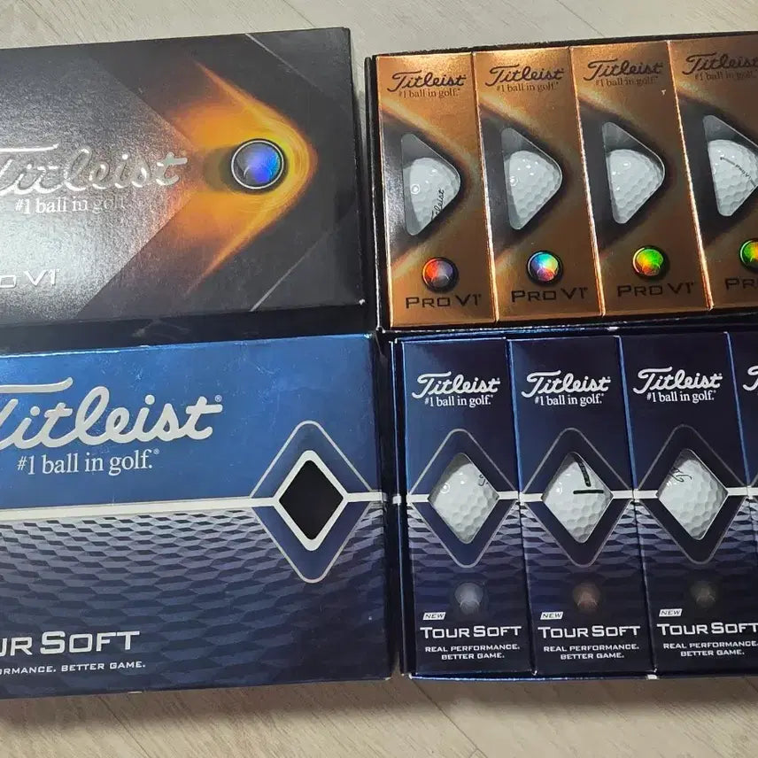 [BUNJANG] Titleist Pro V1 & Tour Soft Golf Balls (2 Dozen) / 타이틀리스트 PRO V1 / TOUR SOFT 골프공