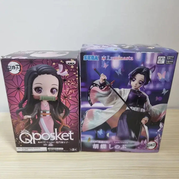 [BUNJANG] Qposket Nezuko Figure & Sega Luminasta Shinobu Figure / Qposket 네즈코 피규어 / 세가 루미나스타 시노부 피규어