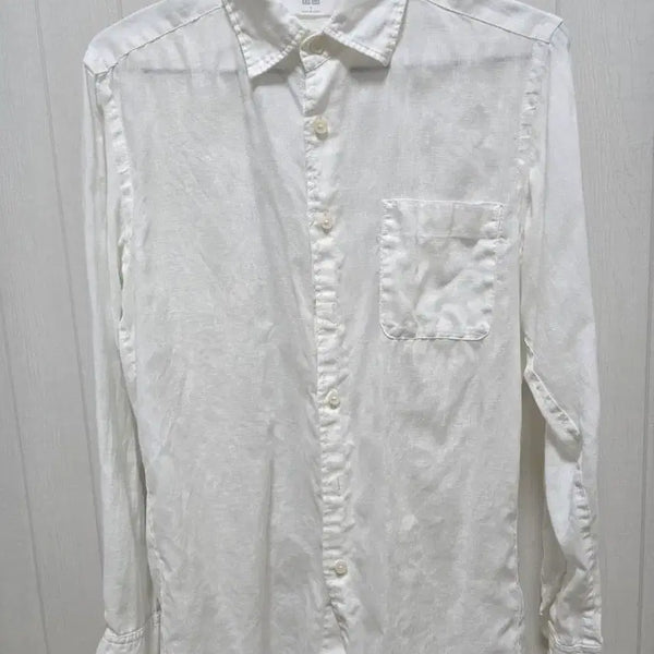 [BUNJANG] Uniqlo Linen Shirt (Unisex S) / 유니클로 린넨셔츠(남녀공용S)