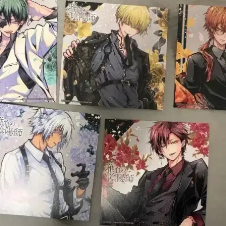 [BUNJANG] A Hyul's Onmyoji Art Print Bundle Set / 아혈의 음양사 색지 5종 일괄
