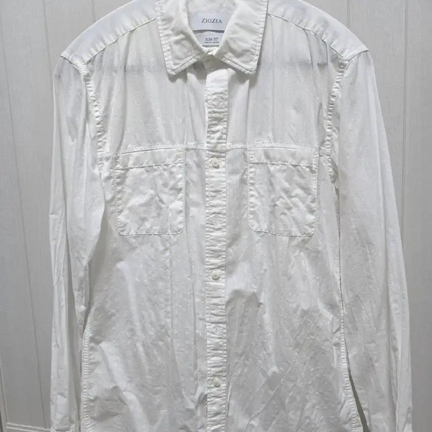 [BUNJANG] Ziozia Linen Slim Fit Shirt Size 100 / 지오지아 린넨셔츠 (100)