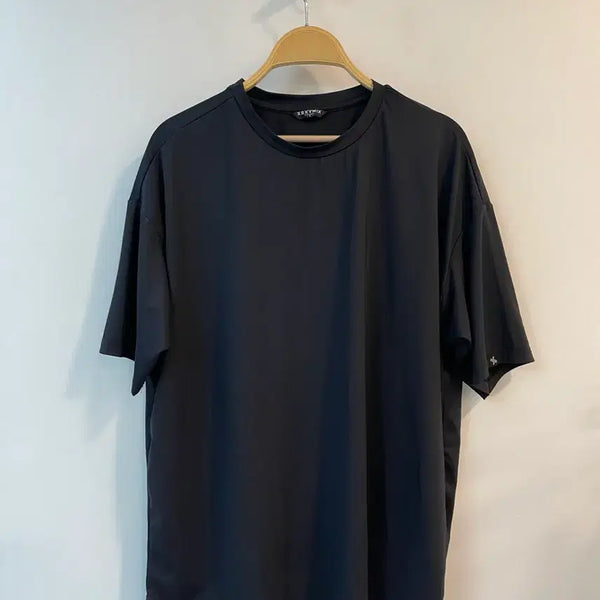 [BUNJANG] Xexymix Oversized Functional Round Short Sleeve T-Shirt F / 젝시믹스 오버핏 기능성 라운드 반팔 티셔츠 F