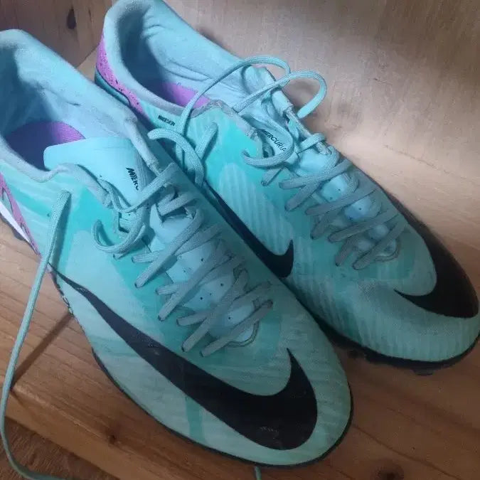 [BUNJANG] Nike Mercurial 15 Futsal Shoes Mint / 나이키 머큐리얼15 풋살화 민트색