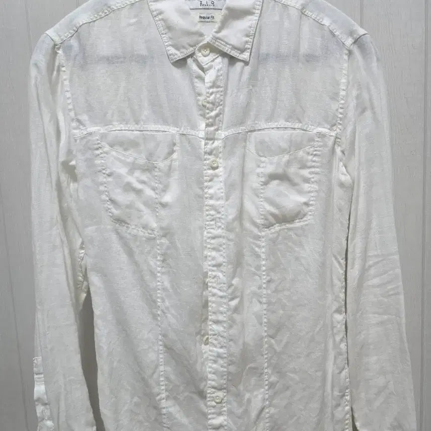 [BUNJANG] Ziozia Linen Shirt 95 / 지오송지오 린넨셔츠(95)