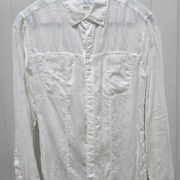 [BUNJANG] Ziozia Linen Shirt 95 / 지오송지오 린넨셔츠(95)
