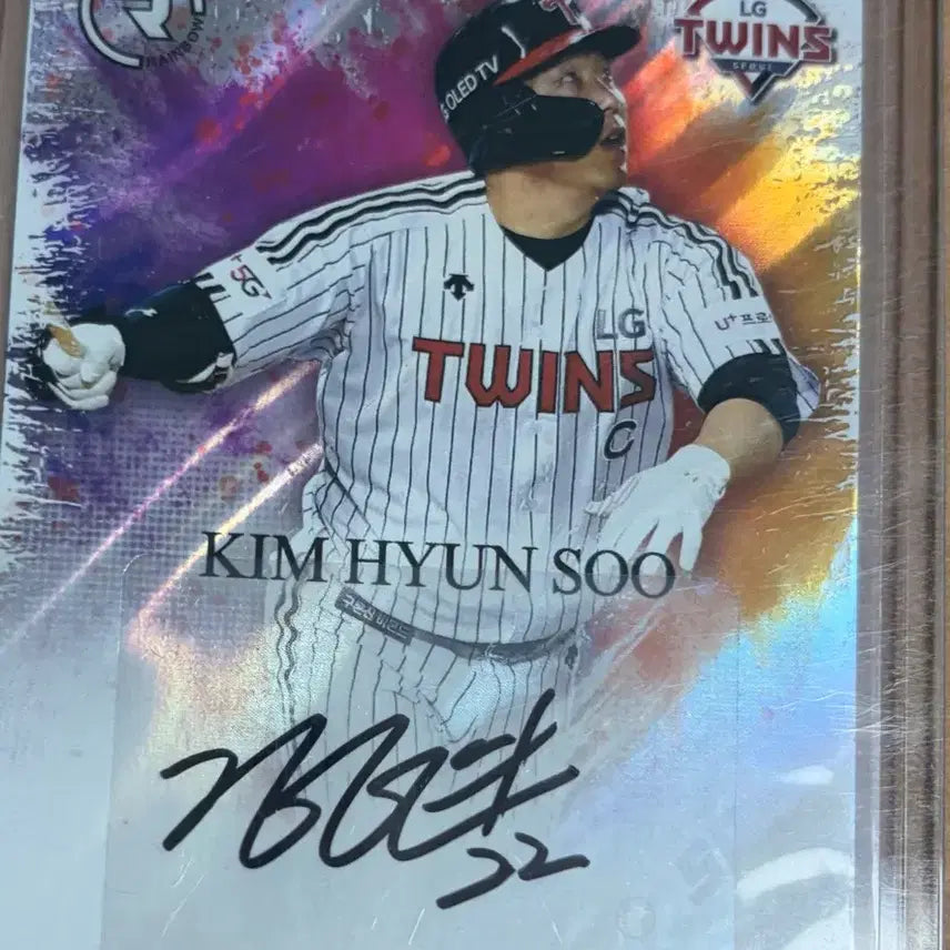 [BUNJANG] Kim Hyun-soo 2021 SCC Rainbow Auto / 김현수 2021 scc 레인보우 오토