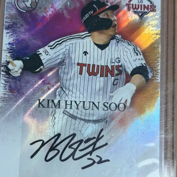 [BUNJANG] Kim Hyun-soo 2021 SCC Rainbow Auto / 김현수 2021 scc 레인보우 오토