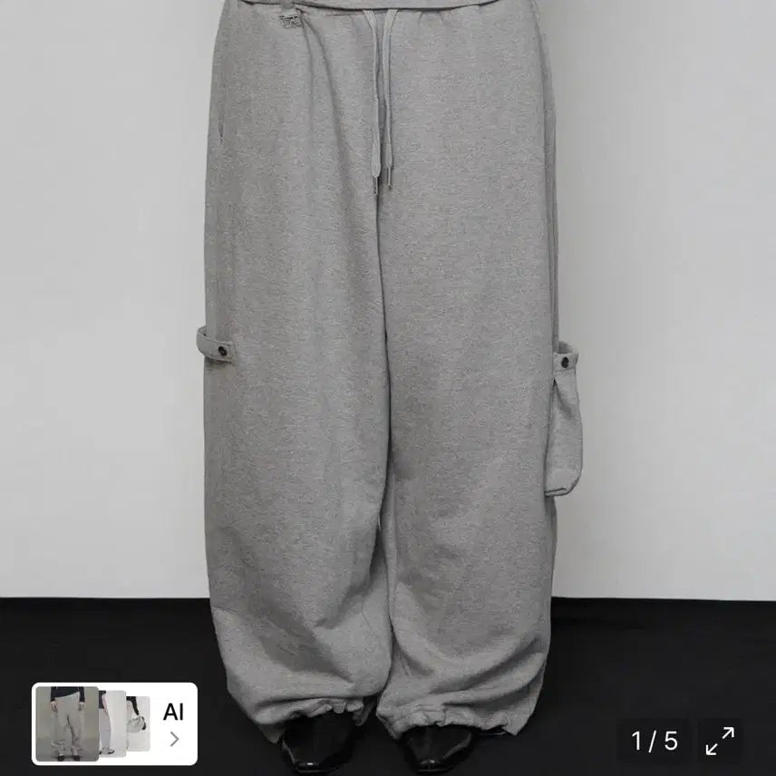 [BUNJANG] ETOSOME Rib Terry Pocket Sweatpants / 가격내림Xx) 에트오소메 Rib terry pocket sweat pants