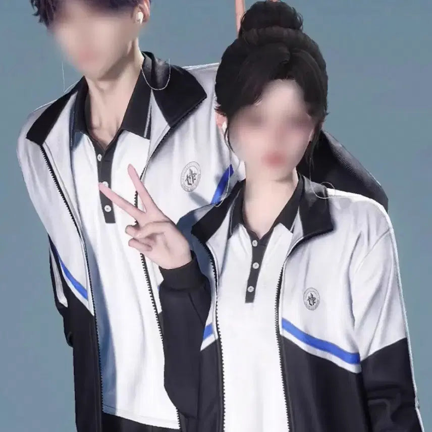 [BUNJANG] Love & Deepspace Sports Uniform Cosplay Set / 럽딥 여주 남주 공용 체육복 코스프레 러브앤딥스페이스