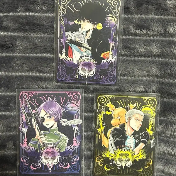 [BUNJANG] Katekyo Hitman Reborn! The Hundred Dilemma Card Set - Hibari, Chrome, Ryohei / 가정교사히트맨 리본 가히리 더 헌드레드 딜레마 카드 특전 히바리 크롬 료헤이