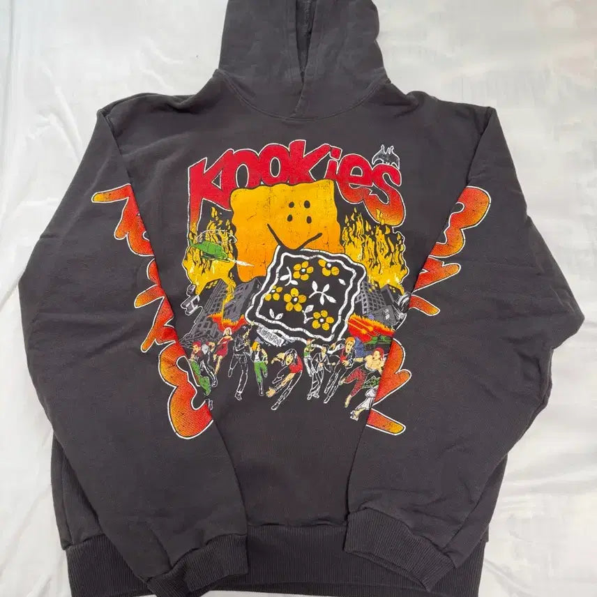 [BUNJANG] Capital Fleece Hoodie / 캐피탈 플리스 후드