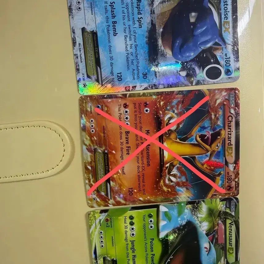 [BUNJANG] Pokemon Cards North American Edition Bundle Set Charizard Blastoise Venusaur / 포켓몬 카드 북미판 일괄 삼대장 리자몽 거북왕 이상해꽃