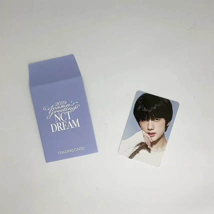 [BUNJANG] NCT DREAM Jisung 2024 Season's Greetings Photocard B_1 / 엔시티드림 지성 2024 시즌그리팅 포토카드 트레이딩카드 B_1 NCT DREAM JISUNG 2024 SEASON'S GREETINGS PHOTOCARD B_1