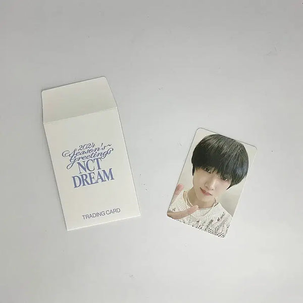 [BUNJANG] NCT DREAM Jisung 2024 Season's Greetings Photocard A_4 / 엔시티드림 지성 2024 시즌그리팅 포토카드 트레이딩카드 A_4 NCT DREAM JISUNG 2024 SEASON'S GREETINGS PHOTOCARD A_4