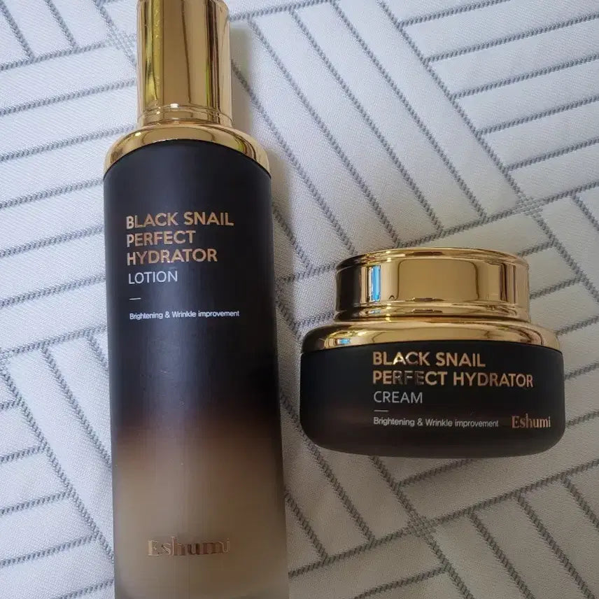 [BUNJANG] Black Snail Lotion & Cream Set / 블래스네일 로션과 크림