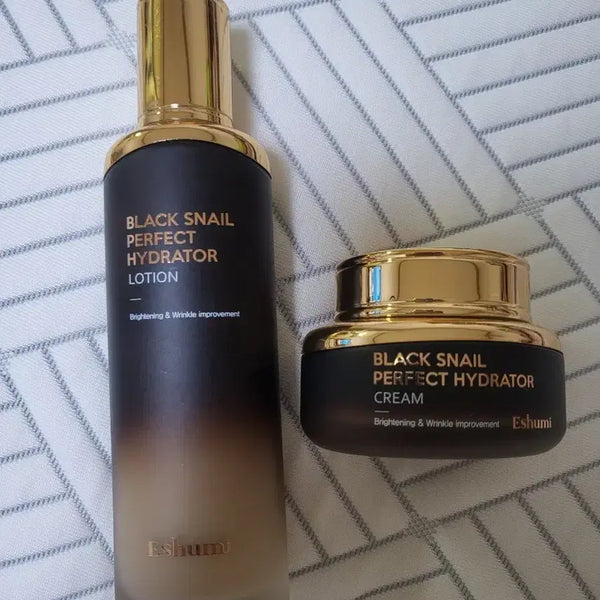 [BUNJANG] Black Snail Lotion & Cream Set / 블래스네일 로션과 크림