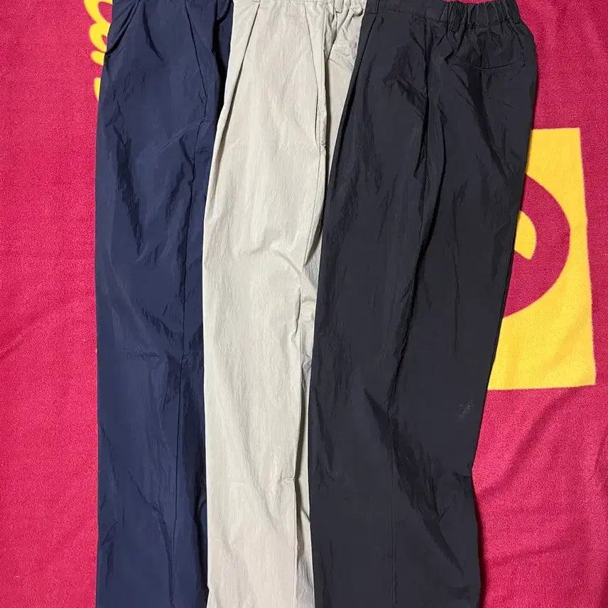 [BUNJANG] LEMARD One-Tuck Bending Nylon Pants / (일괄판매) LEMARD 르마드 원턱 밴딩 나일론 팬츠