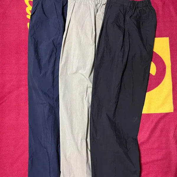 [BUNJANG] LEMARD One-Tuck Bending Nylon Pants / (일괄판매) LEMARD 르마드 원턱 밴딩 나일론 팬츠