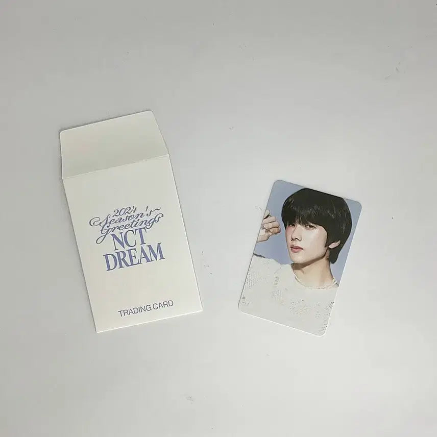 [BUNJANG] NCT DREAM Jisung 2024 Season's Greetings Photocard Trading Card A_2 / 엔시티드림 지성 2024 시즌그리팅 포토카드 트레이딩카드 A_2 NCT DREAM JISUNG 2024 SEASON'S GREETINGS PHOTOCARD A_2
